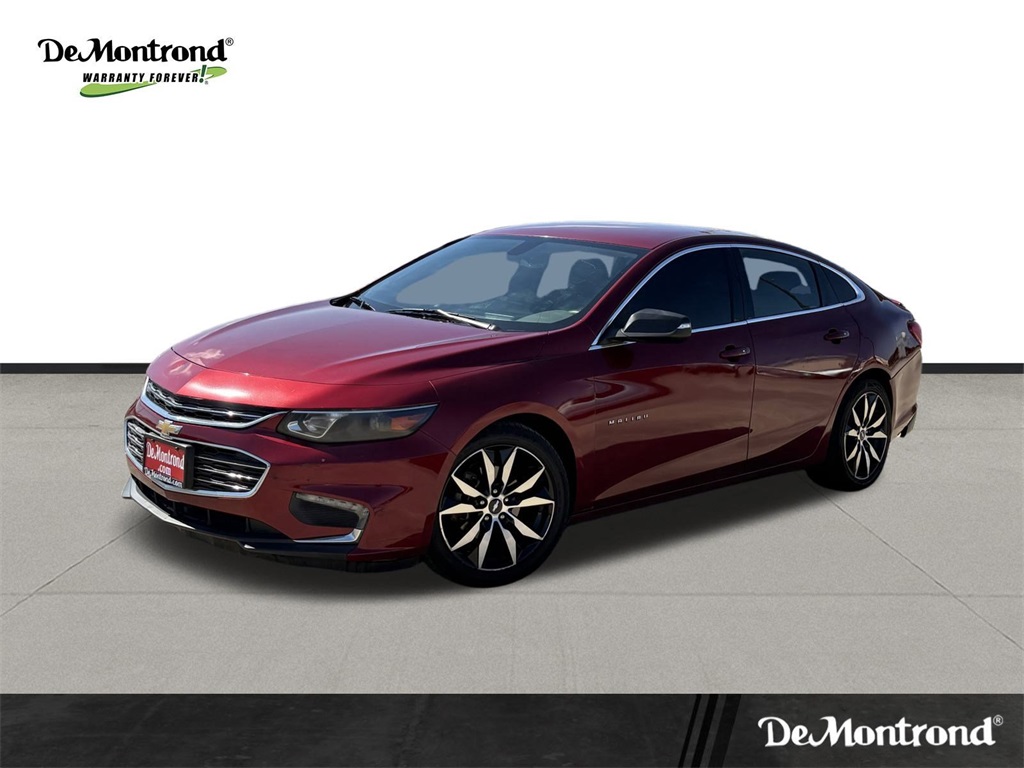 2018 Chevrolet Malibu LT Red at Durrett Motor Company