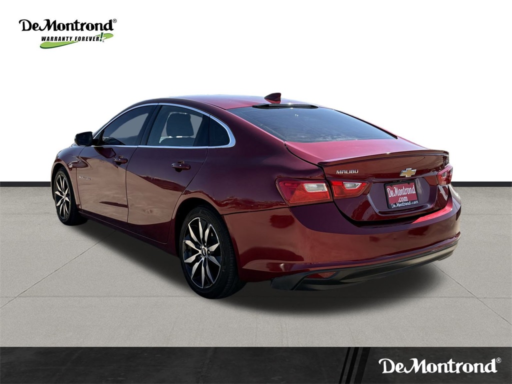 2018 Chevrolet Malibu LT Red at Durrett Motor Company