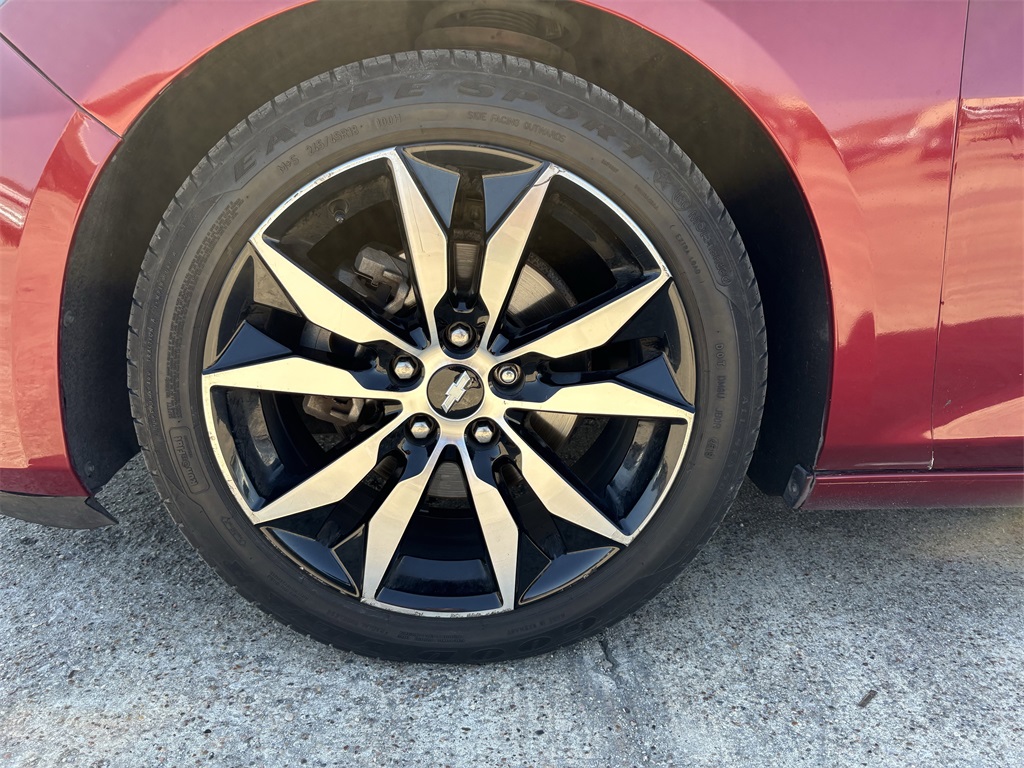 2018 Chevrolet Malibu LT Red at Durrett Motor Company