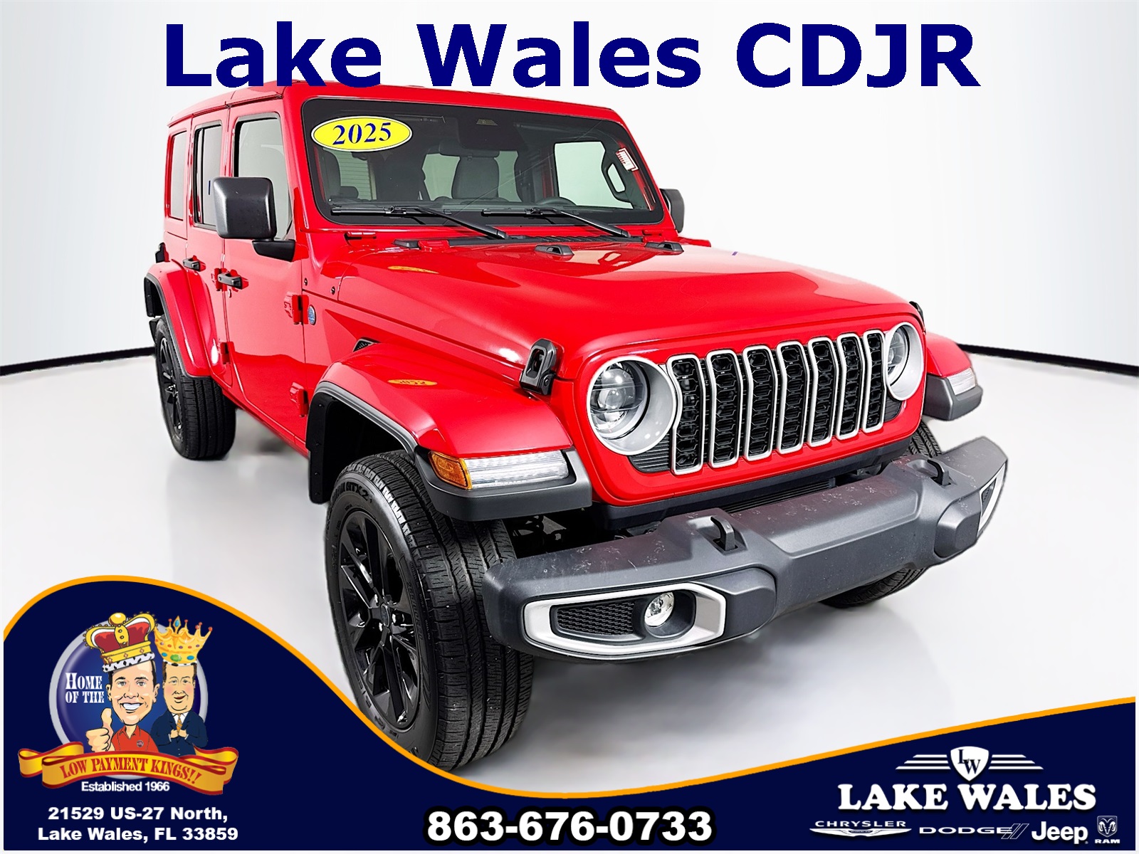 2025 Jeep Wrangler Sahara 4xe 