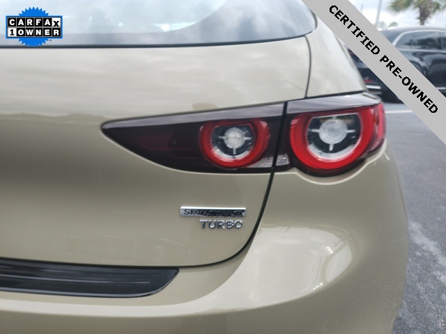2024 Mazda Mazda3 2.5 Carbon Turbo Beige at Stokes Mazda