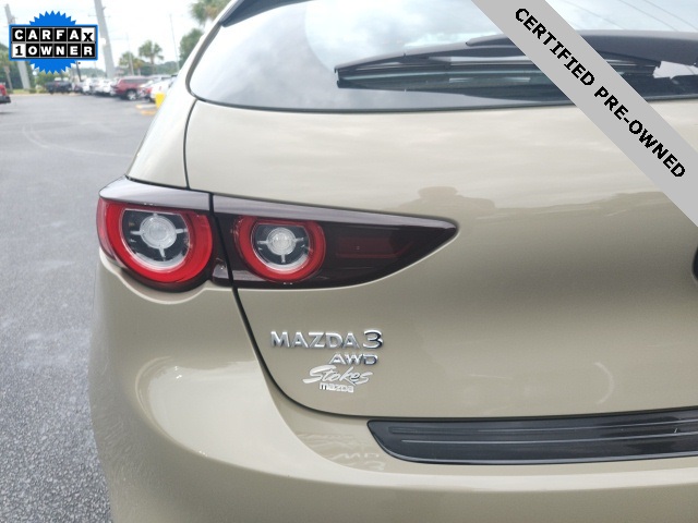 2024 Mazda Mazda3 2.5 Carbon Turbo Beige at Stokes Mazda