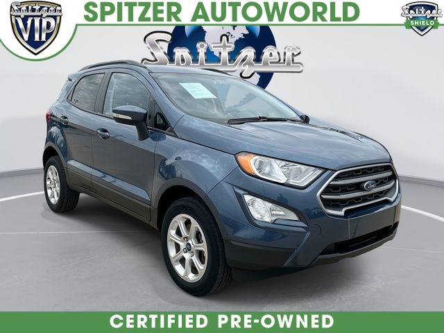 Blue Metallic 2022 Ford EcoSport SE AWD SUV / Crossover All-Wheel Drive 6-Speed Automatic