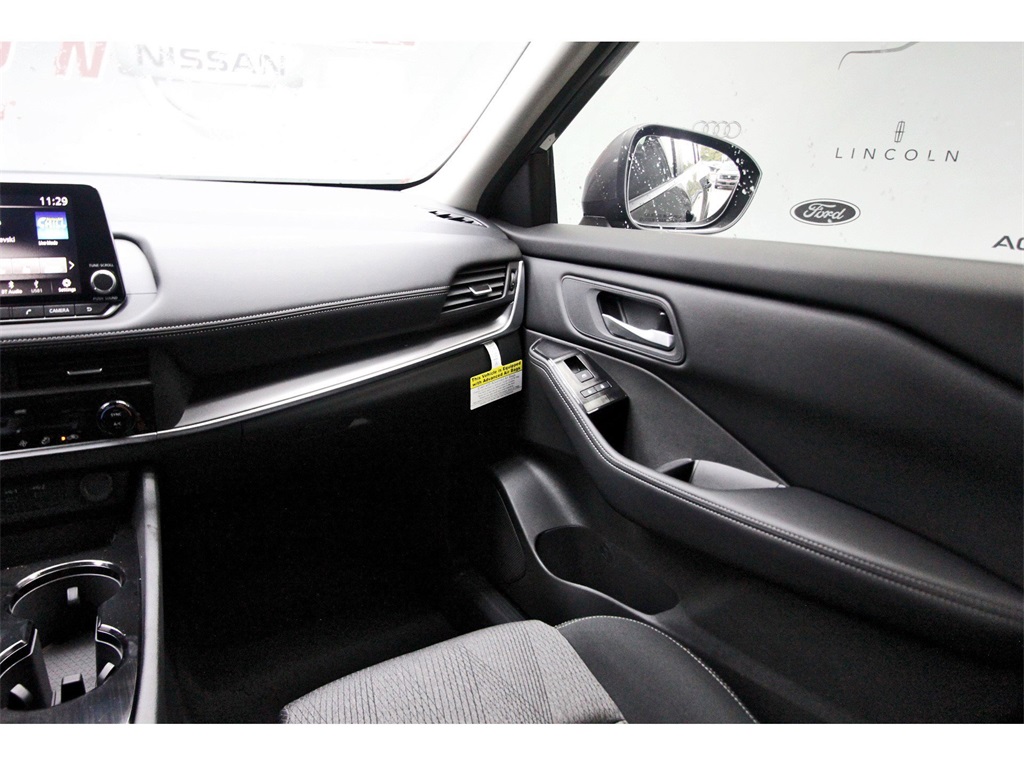 2026 Nissan Rogue SV White at Central Houston Nissan