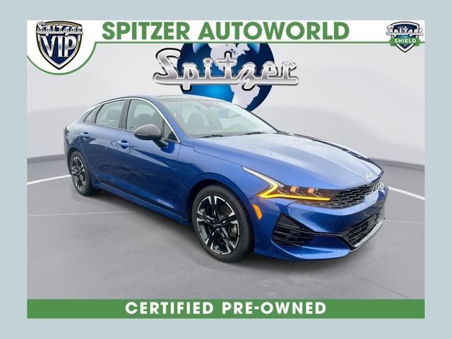 Sapphire Blue 2024 Kia K5 GT-Line FWD Sedan Front-Wheel Drive 8-Speed Automatic