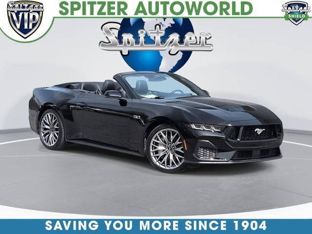 Shadow Black 2024 Ford Mustang GT Premium Convertible RWD Convertible Rear-Wheel Drive Automatic