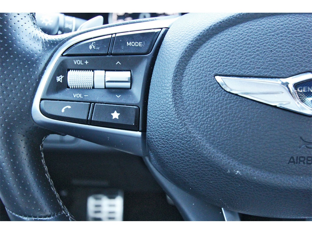 2023 Genesis G70 2.0T White at Bayway Chrysler Dodge Jeep Ram