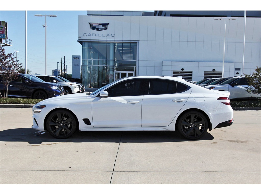 2023 Genesis G70 2.0T White at Bayway Chrysler Dodge Jeep Ram