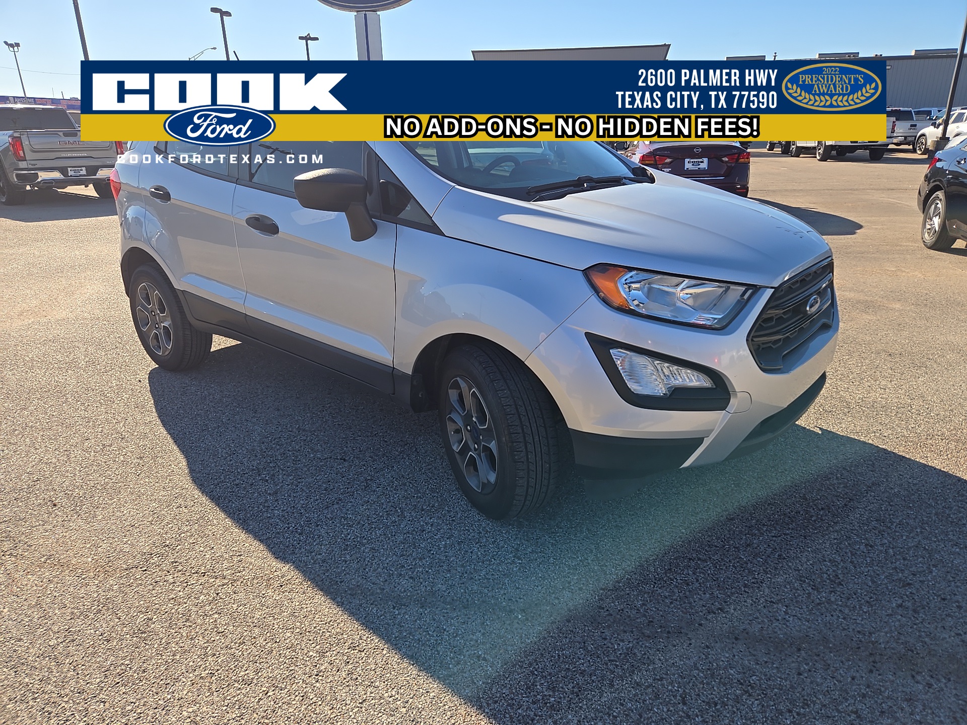 2021 Ford EcoSport S Silver at Community Toyota
