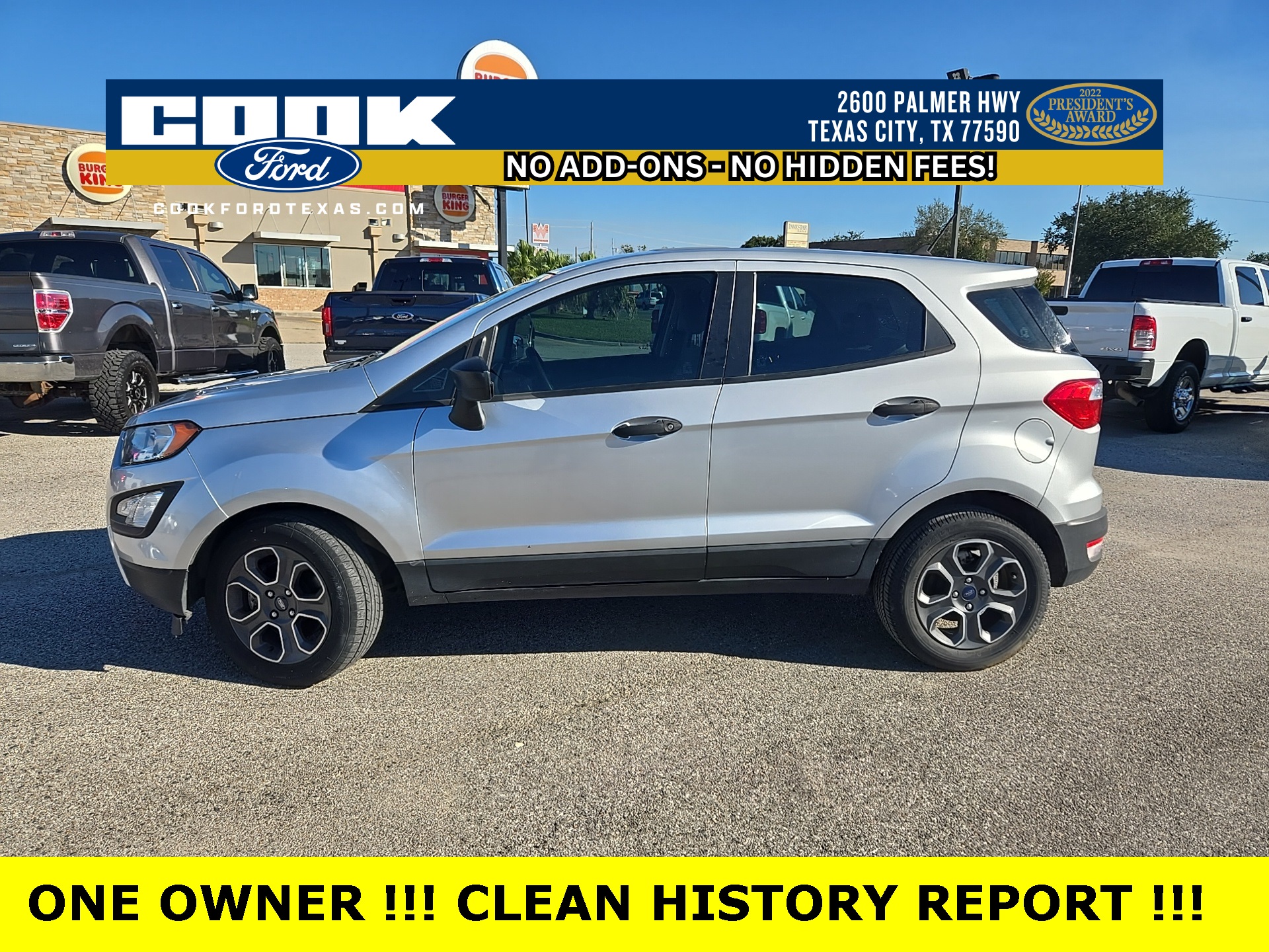 2021 Ford EcoSport S Silver at Community Toyota