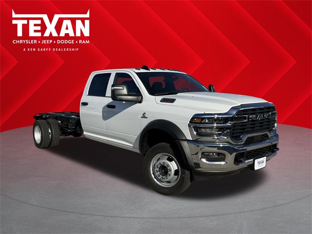 2026 Ram 5500HD Tradesman White at Texan Dodge Chrysler Jeep Ram