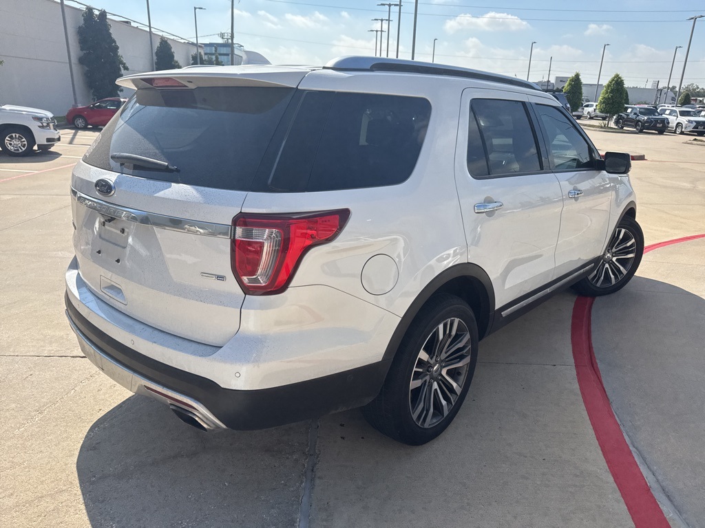 2016 Ford Explorer Platinum White at Keating Nissan