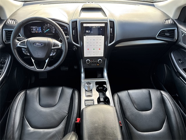 2022 Ford Edge Titanium Black at DeMontrond Automotive Group