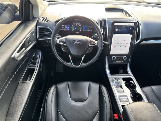 2022 Ford Edge Titanium Black at DeMontrond Automotive Group