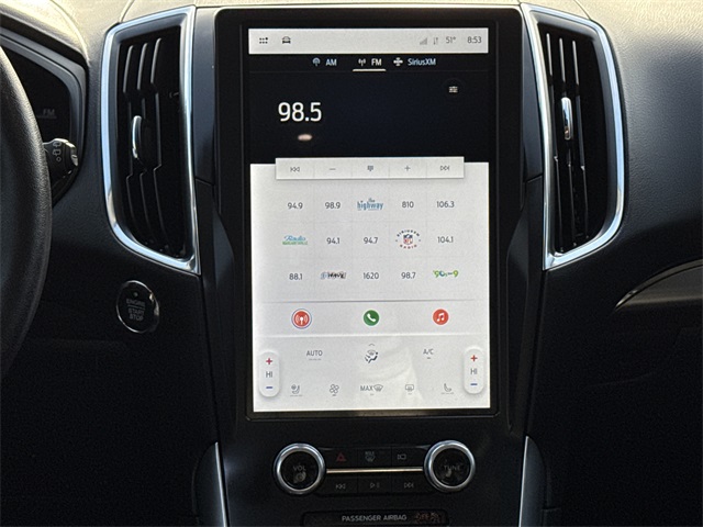 2022 Ford Edge Titanium Black at DeMontrond Automotive Group