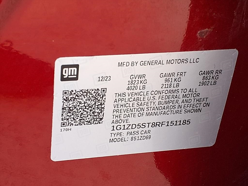 2024 Chevrolet Malibu LT Red at AutoSavvy Houston Southwest