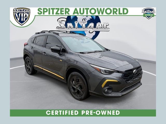Magnetite Gray Metallic 2024 Subaru Crosstrek Sport AWD SUV / Crossover All-Wheel Drive Continuously Variable Transmission