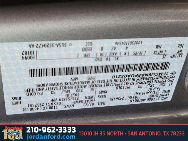 Used Car 2023 Ford Escape  St-line Select For Sale Under $30,000 In San Antonio, Texas