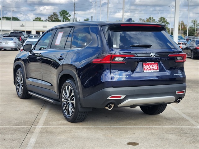 2025 Toyota Grand Highlander Hybrid MAX Platinum  at Don McGill Toyota