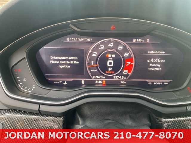 Used Car 2018 Audi S5  3.0t Prestige For Sale Under $25,000 In San Antonio, Texas