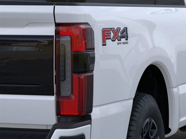 2025 Ford F-350SD Platinum White at Texan Dodge Chrysler Jeep Ram