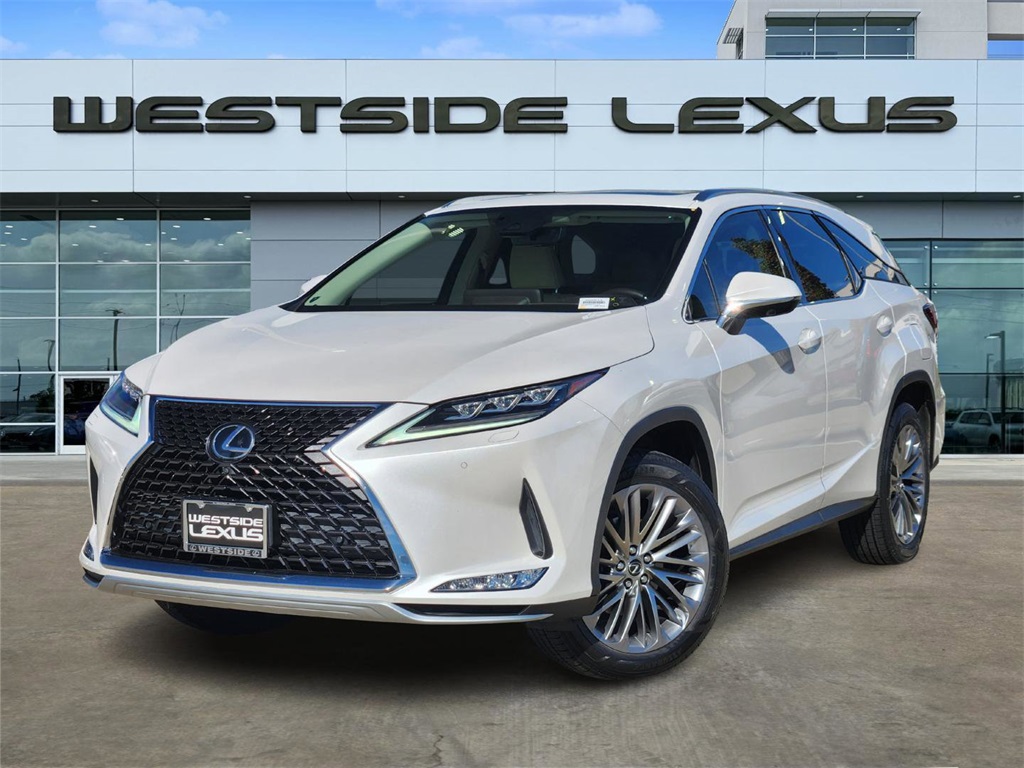 2020 Lexus RX 350L White at Westside Lexus