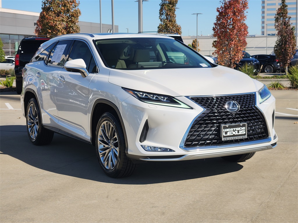 2020 Lexus RX 350L White at Westside Lexus