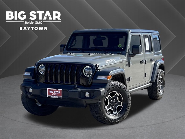 2020 Jeep Wrangler Unlimited Willys Gray at Big Star Buick GMC