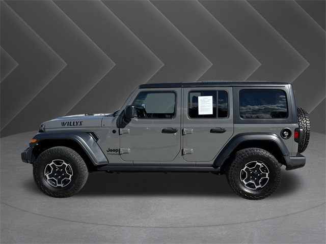 2020 Jeep Wrangler Unlimited Willys Gray at Big Star Buick GMC
