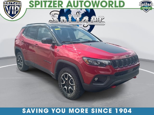 Red Hot Pearlcoat 2026 Jeep Compass SUV / Crossover Four-Wheel Drive 8-Speed Automatic