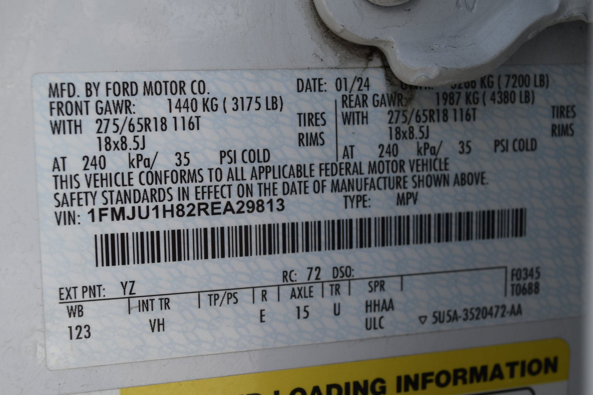 2024 Ford Expedition XLT White at AutoSavvy Houston Northwest