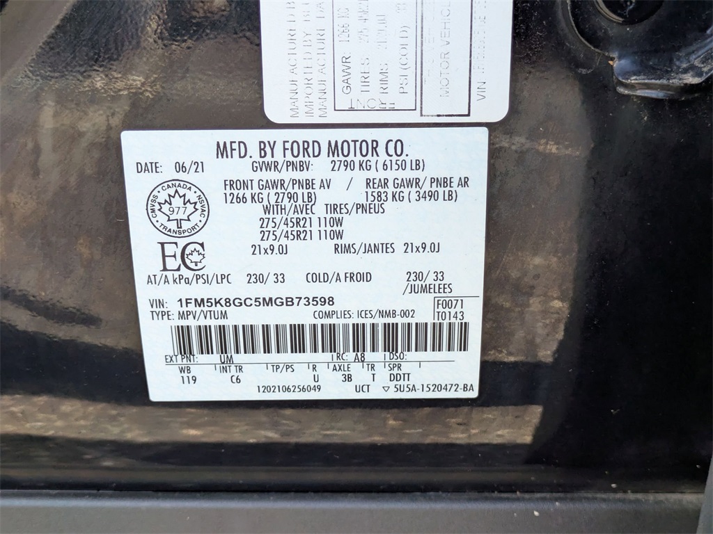 Used 2021 Ford Explorer For Sale in Findlay, OH