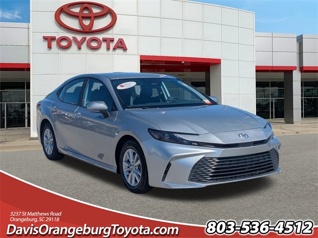 2025 Toyota Camry LE Silver at Davis Toyota of Orangeburg