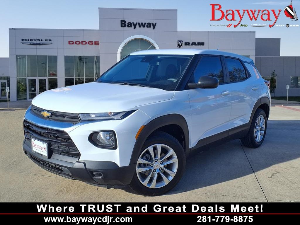 2021 Chevrolet TrailBlazer LS White at Community Toyota