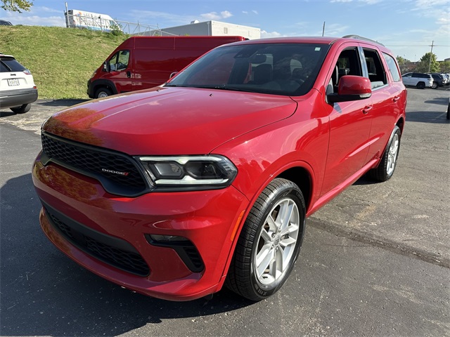 Certified 2022 Dodge Durango GT Plus with VIN 1C4RDJDG4NC107146 for sale in Kansas City