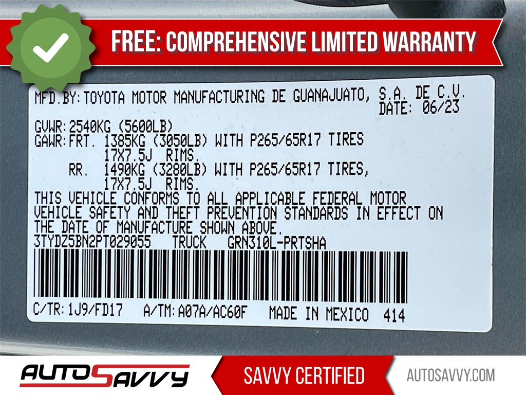 2023 Toyota Tacoma TRD Sport Silver at AutoSavvy Houston Southwest