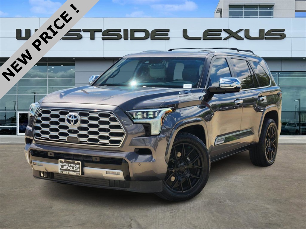 2024 Toyota Sequoia Capstone Gray at Classic Chevrolet Galveston