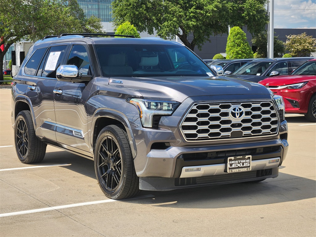 2024 Toyota Sequoia Capstone Gray at Classic Chevrolet Galveston
