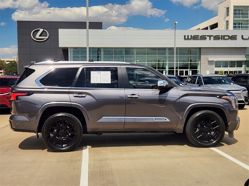 2024 Toyota Sequoia Capstone Gray at Classic Chevrolet Galveston