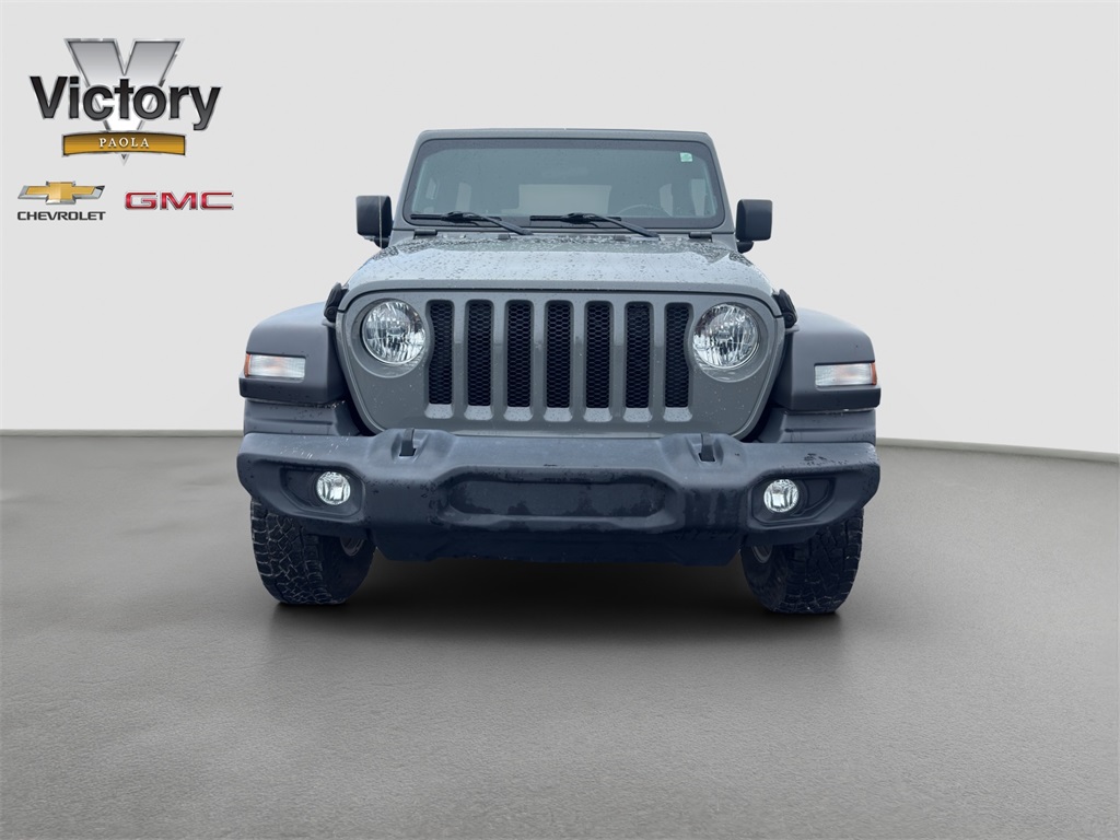 Used 2021 Jeep Wrangler Unlimited Sport S with VIN 1C4HJXDN9MW522224 for sale in Kansas City