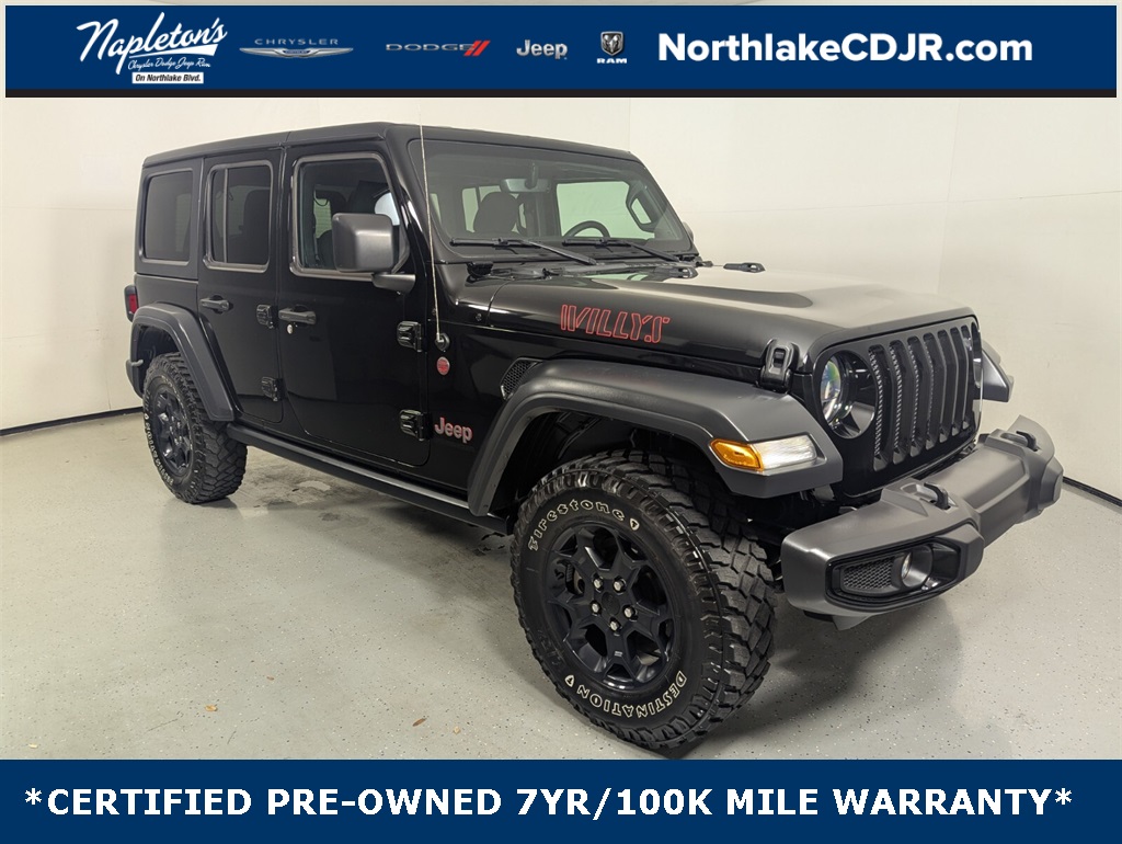 2023 Jeep Wrangler Willys 4-Door 4WD