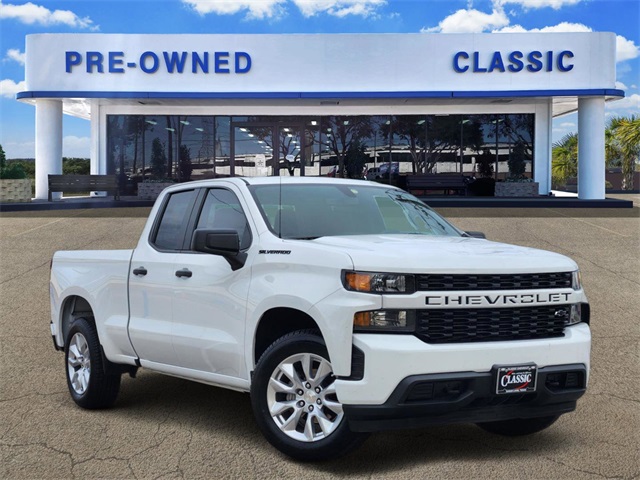 2022 Chevrolet Silverado 1500 LTD Custom White at Monument Chevrolet