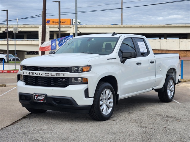 2022 Chevrolet Silverado 1500 LTD Custom White at Monument Chevrolet