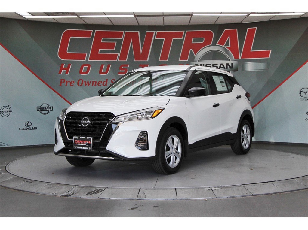 2025 Nissan Kicks Play S White at South Houston Nissan