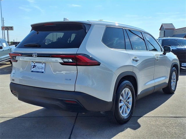 2024 Toyota Grand Highlander XLE White at Don McGill Toyota