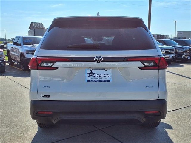 2024 Toyota Grand Highlander XLE White at Don McGill Toyota
