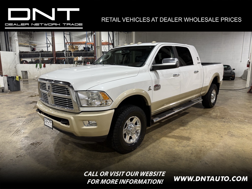 2011 RAM 3500 Laramie Longhorn Mega Cab 6.3 ft. Bed 4WD