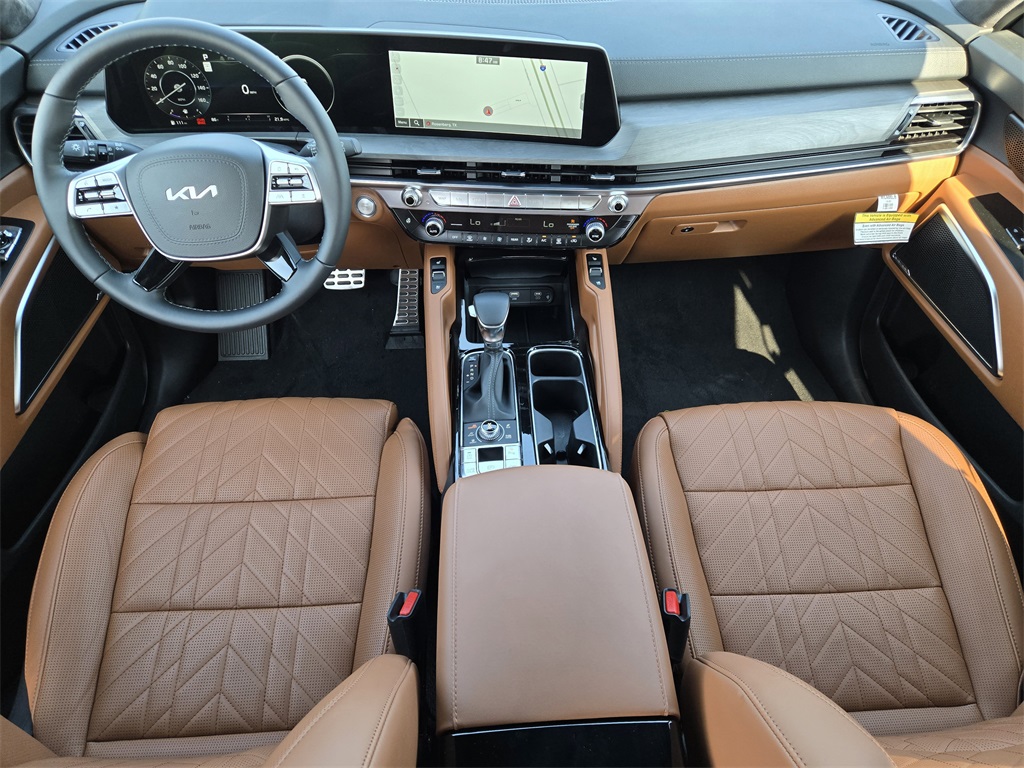 2025 Kia Telluride SX-Prestige X-Line Gray at Shottenkirk Kia Fort Bend