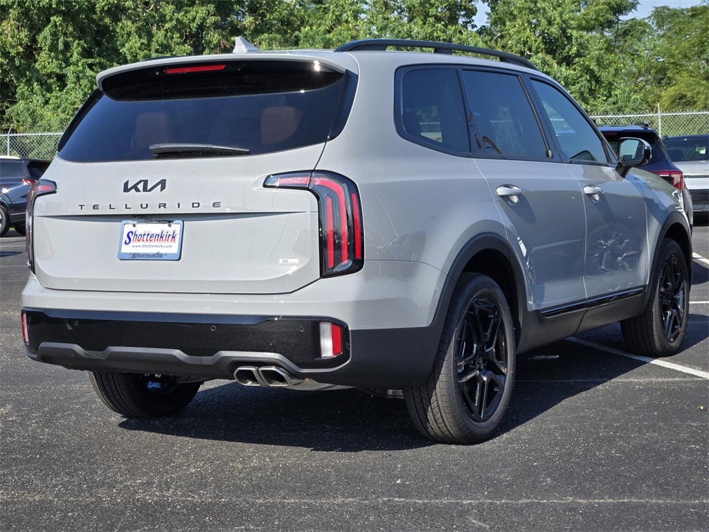 2025 Kia Telluride SX-Prestige X-Line Gray at Shottenkirk Kia Fort Bend