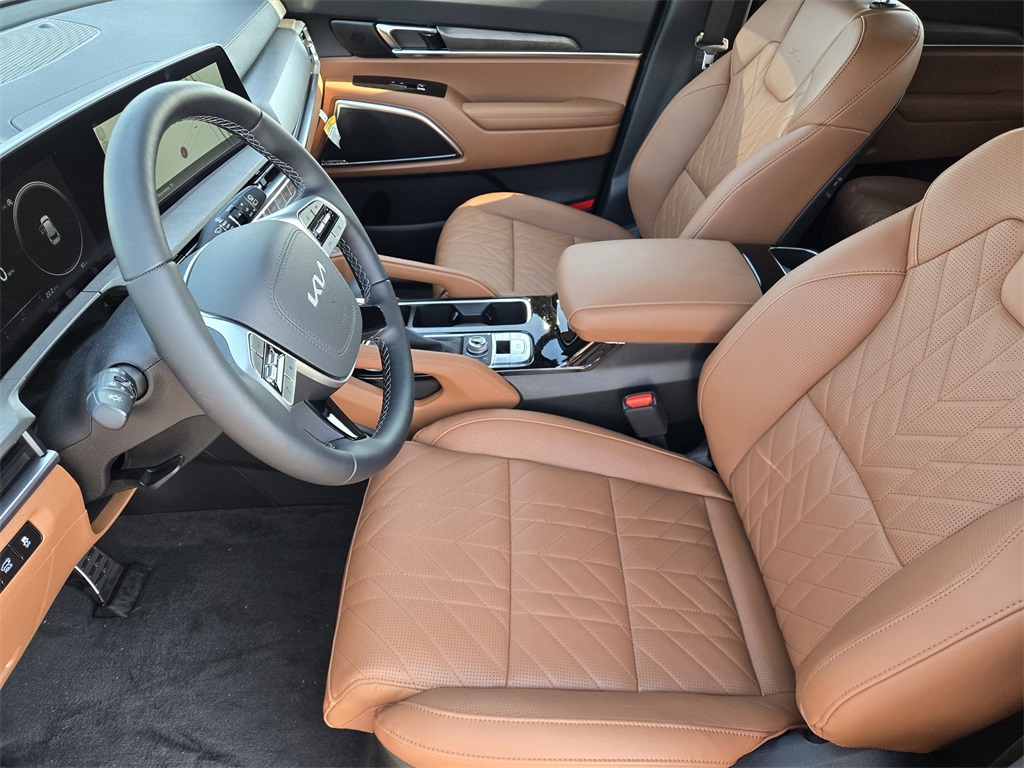 2025 Kia Telluride SX-Prestige X-Line Gray at Shottenkirk Kia Fort Bend